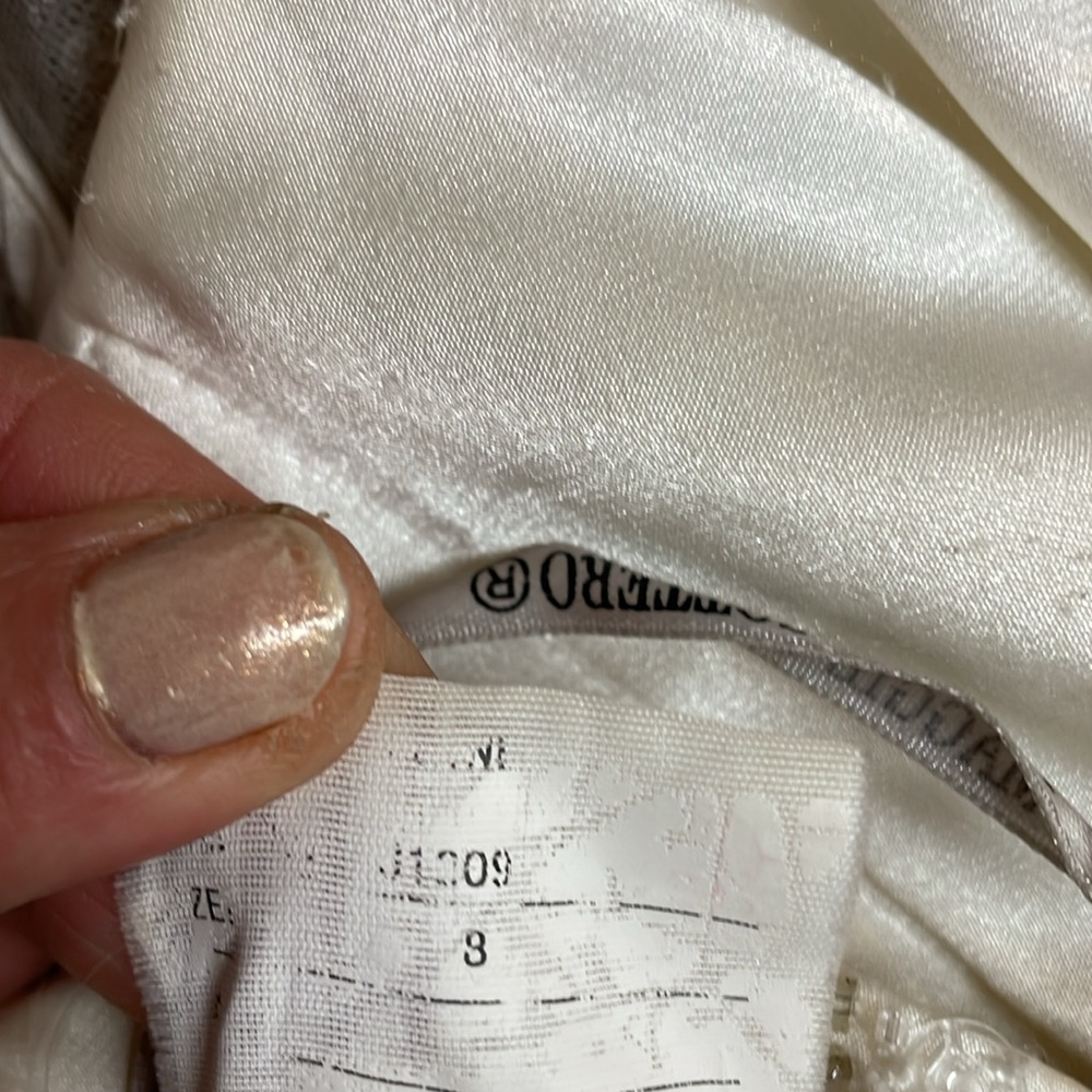 Maggie sottoro one shoulder satin gown - Picture 11 of 12